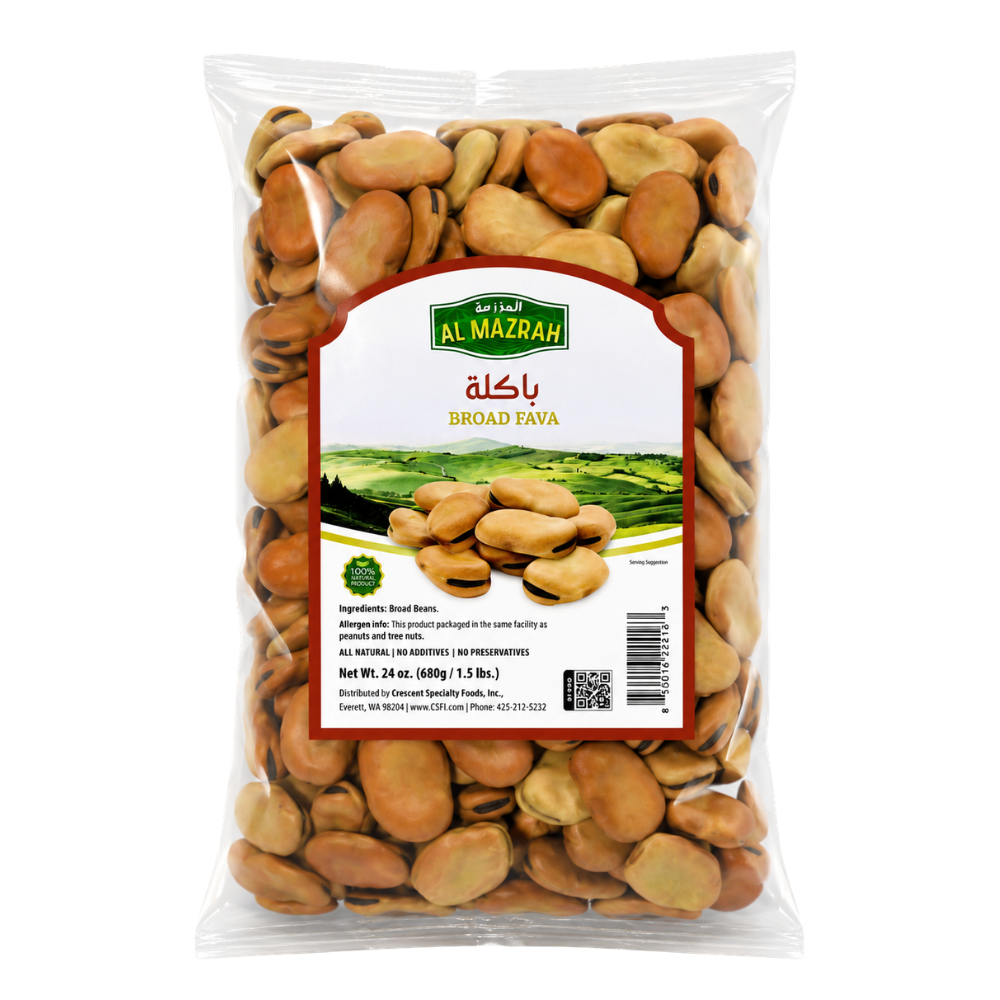 DB18K – Al Mazrah Dried Broad Fava (Bakila) 18 x 24 oz Bags