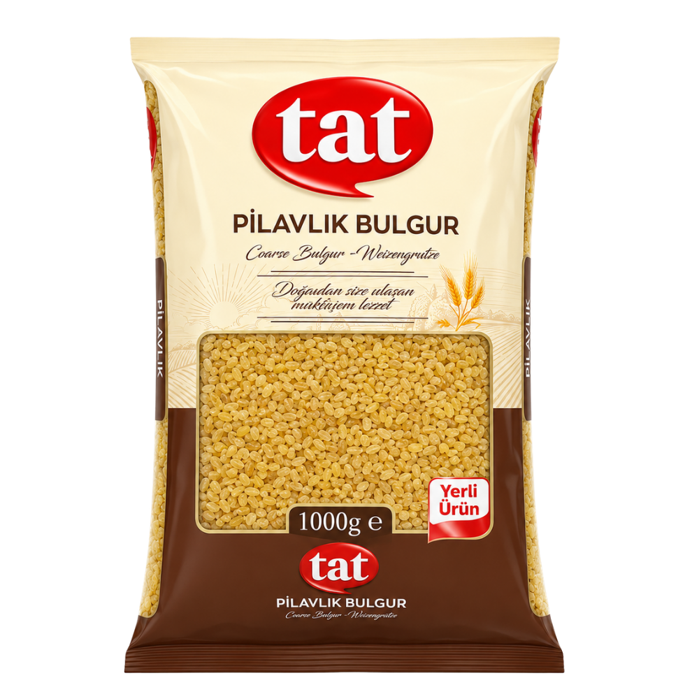 DB19F - Tat Bulgur #4 Coarse Pilavlik 15 x 1 kg