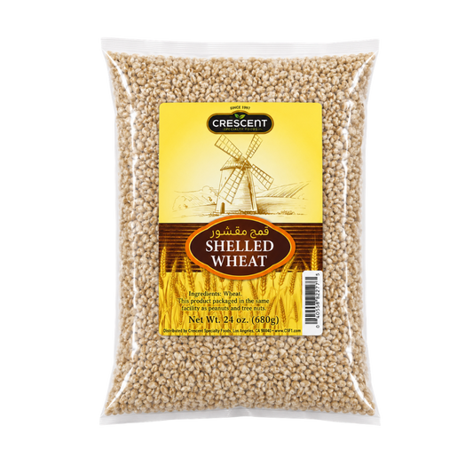 DB58B - Crescent Iraqi Shelled Wheat (Harrisa) 20 x 24 oz (680g)
