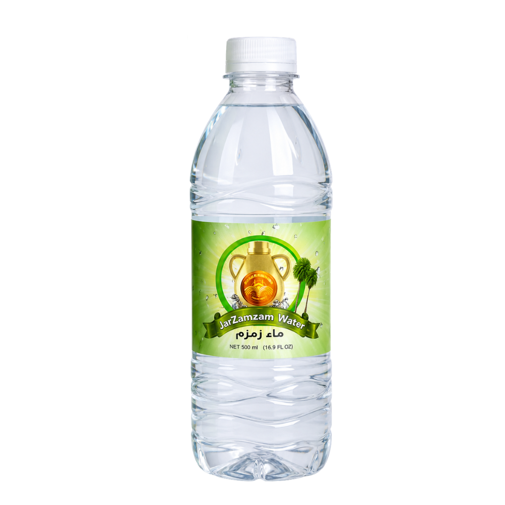 DK01 – Zam Zam Water From Makkah 12x500ml.