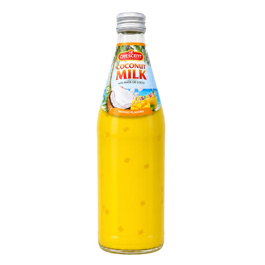 DK1203 – Crescent Coconut Milk With Nata De Coco Mango Flavor 12 x 485ml