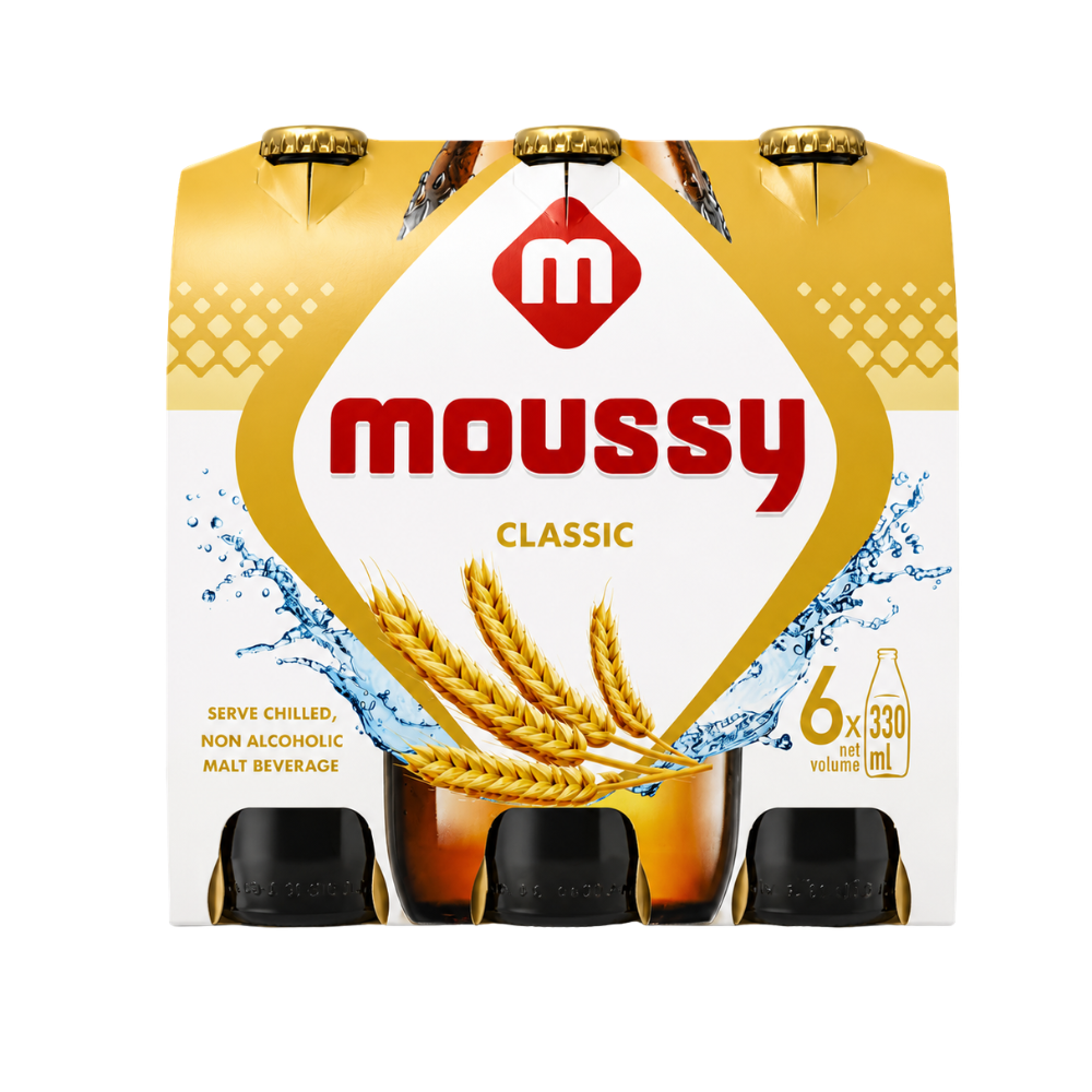 DK30H – Moussy Classic Malt Beverage 4 x ( 6 packs of 330 ml )