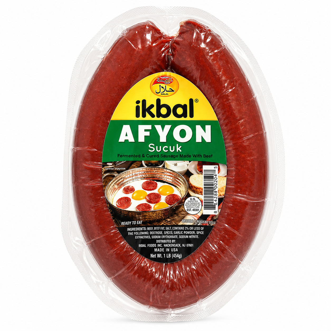 DL02BA - Ikbal Afyon Sucuk 12 x 1 lb