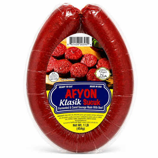 DL02BB – Afyon Klasik Sucuk 12 x 1 lb