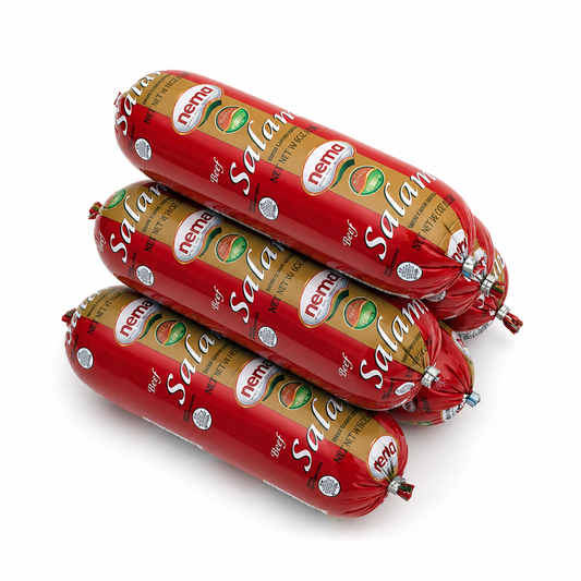 DL02K – Nema Salami Beef Halal 16 x 1 lb