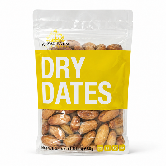 DT0102 - Royal Palm Dry Dates 24 x 24 oz (680g)