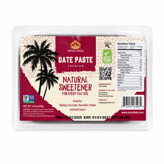 DT01 - Royal Paste Date 24 x 14 oz (400g)
