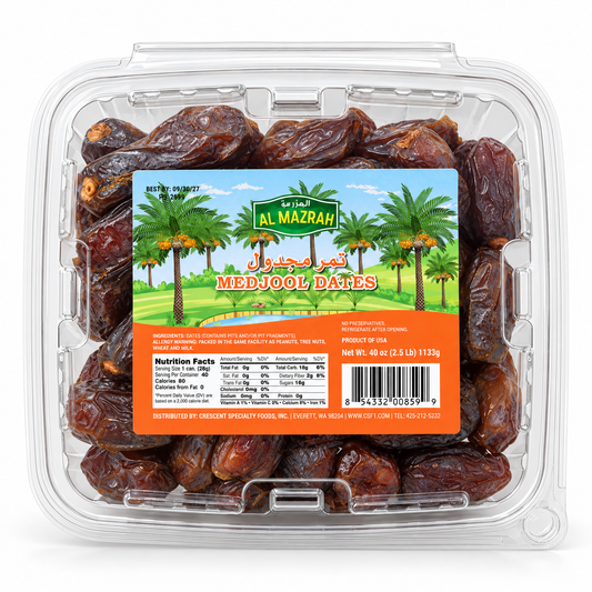 DT03J - Al Mazrah Medjool Date 8 X 40oz