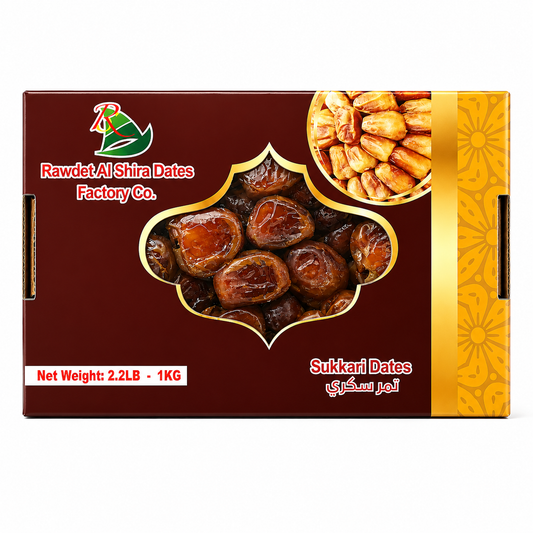 DT04C - Rawdet Alshira Sukkari Date 12 x 1 Kg