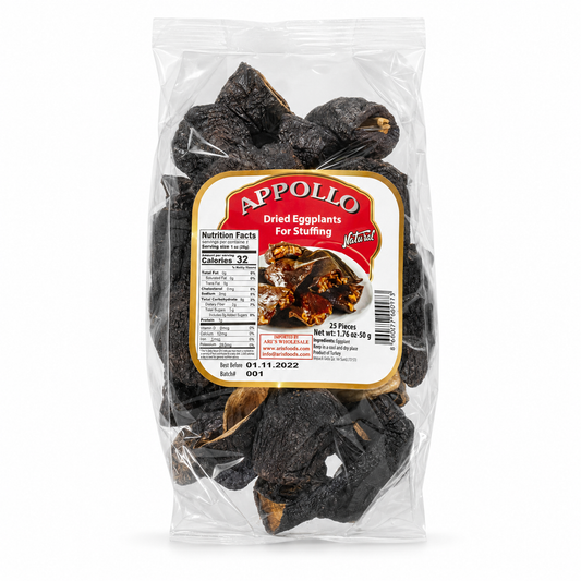DT40 - Appollo Dried Eggplants 14 x 25 pcs