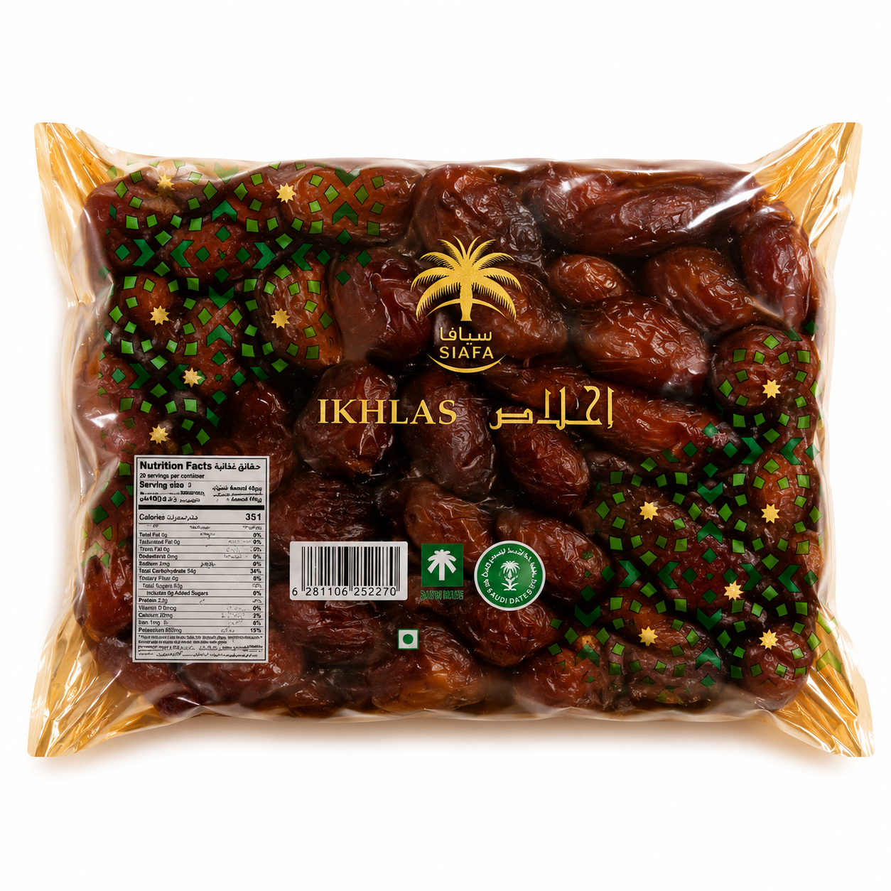 DT4101 - Siafa Ikhlas Date Vac. 8 x 1 kg