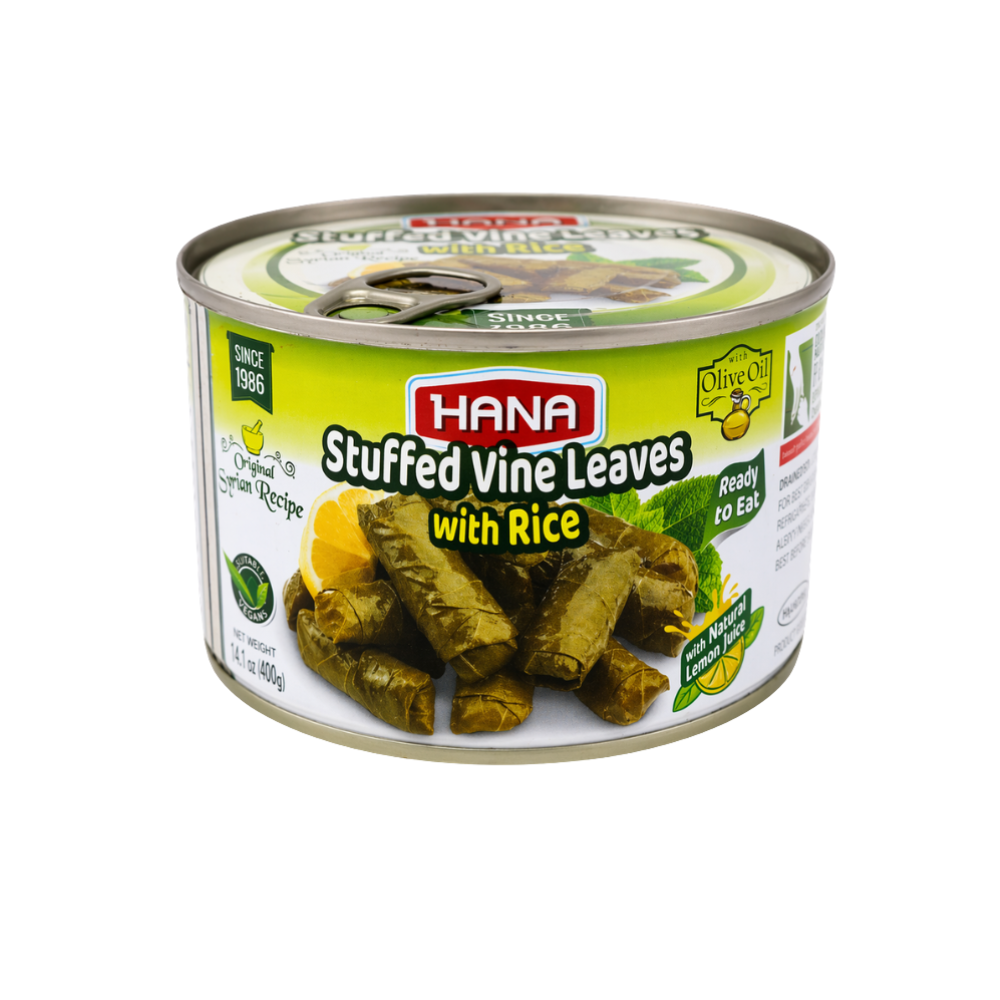 EP0701 - Hana Stuffed Vine Leaves With Rice 24 x 400 gr