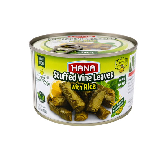 EP0701 - Hana Stuffed Vine Leaves With Rice 24 x 14 oz (400g)