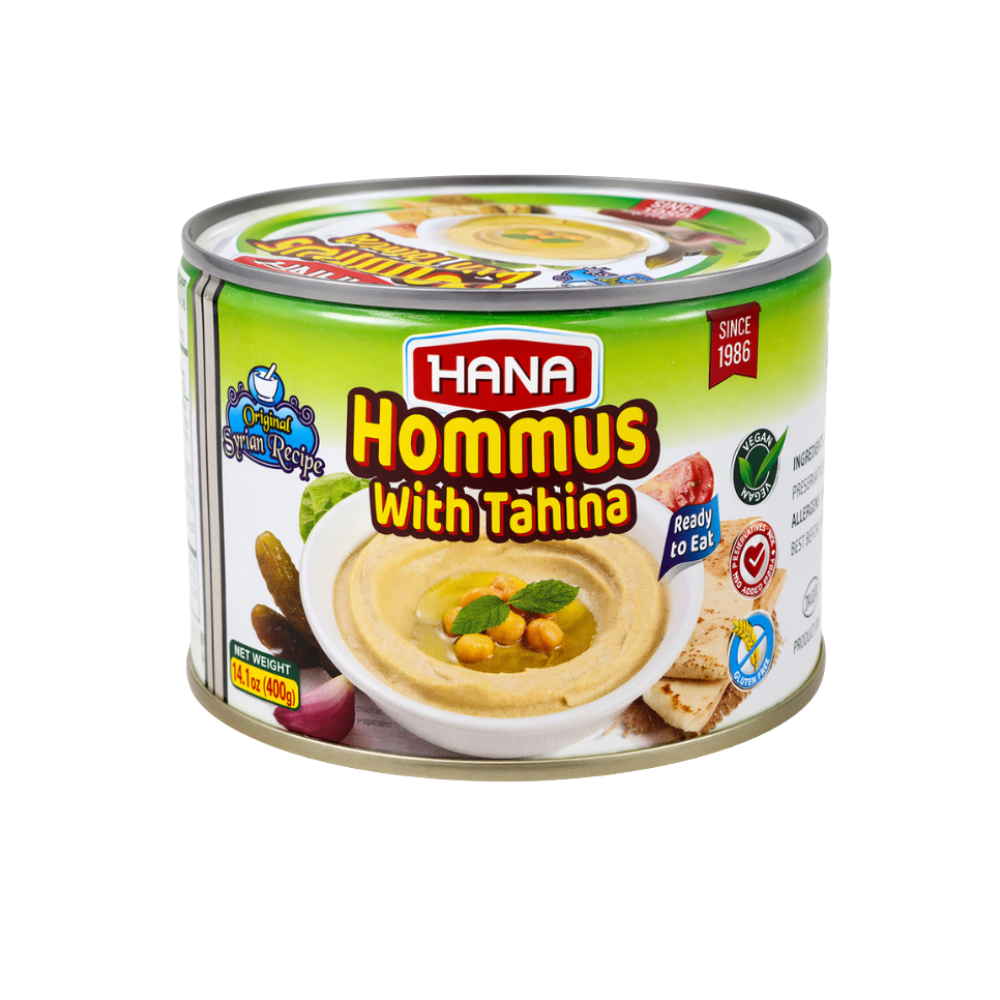 EP0801 - Hana Hommus With Tahini 24 x 400 gr