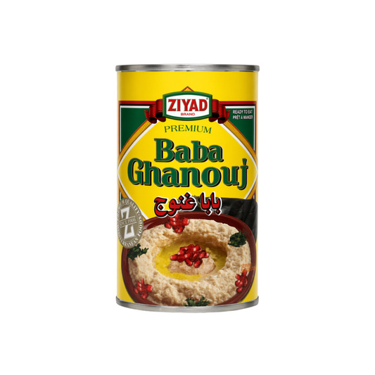 EP93 – Ziyad Baba Ghanoug Eggplant Dip Can 24 x 13 oz (360g)