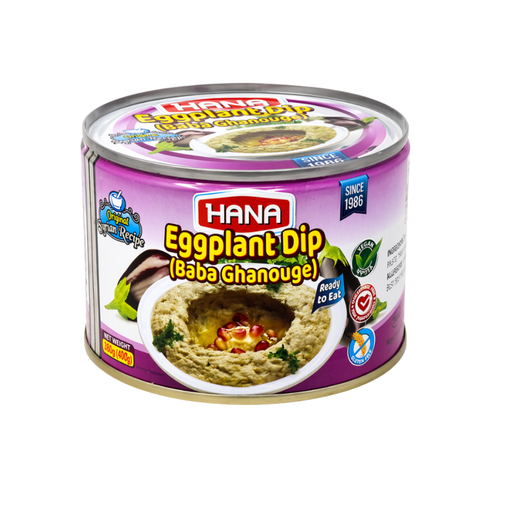 EP9301 - Hana Eggplant Dip Baba Ghanouge 24 x 400 gr
