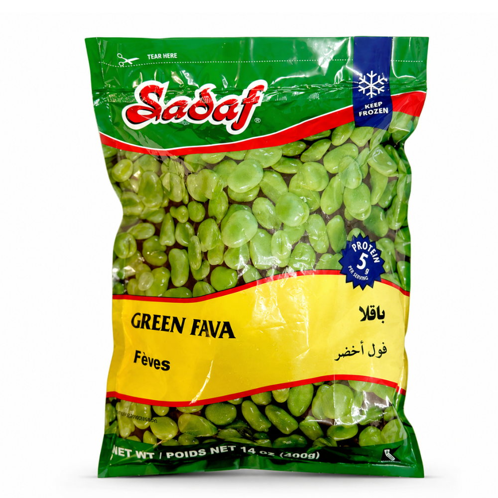 FZ04B - Single Peel Broad Bean Sadaf  20 x 14 oz.
