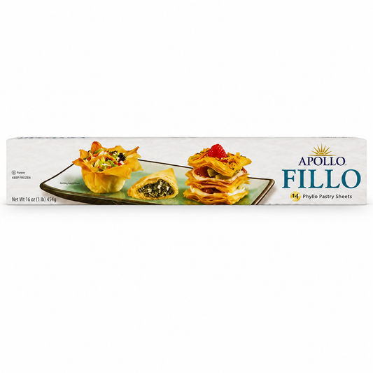 FZ15C – Apollo #4 Fillo Dough 12 x 16 oz (454g)