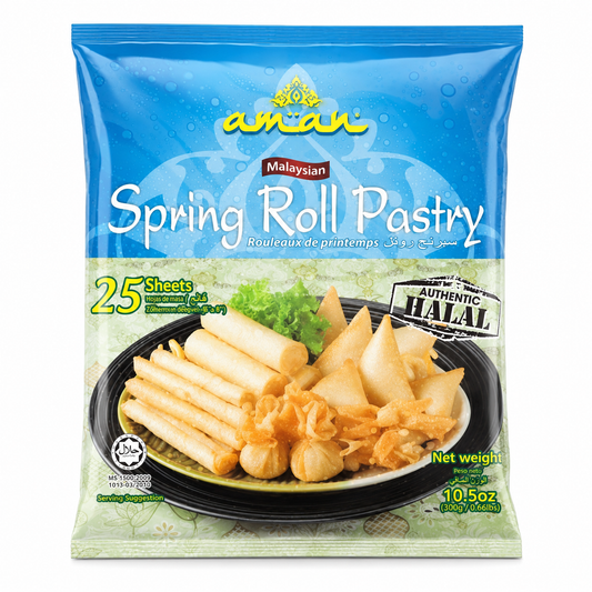 FZ20G – Aman Spring Roll Pastry 40 x 10.50 oz.