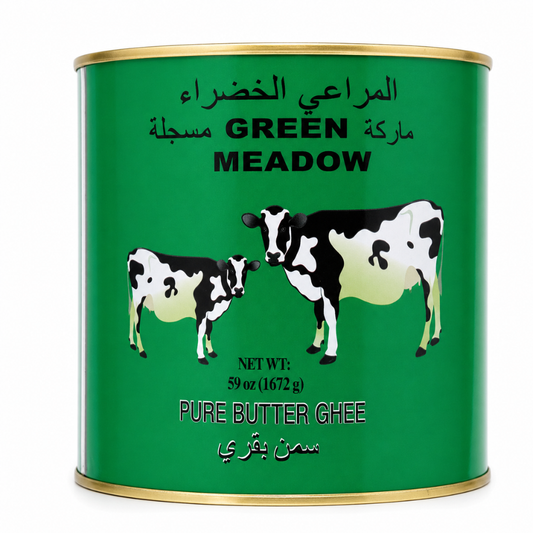 GH0202 – Green Meadow Pure Butter Ghee 6 x 59 Oz (1672g)
