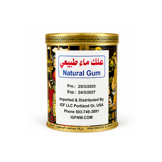 GM0104 – Wan Iraqi Natural Gum 18 x 250 gr (Can)