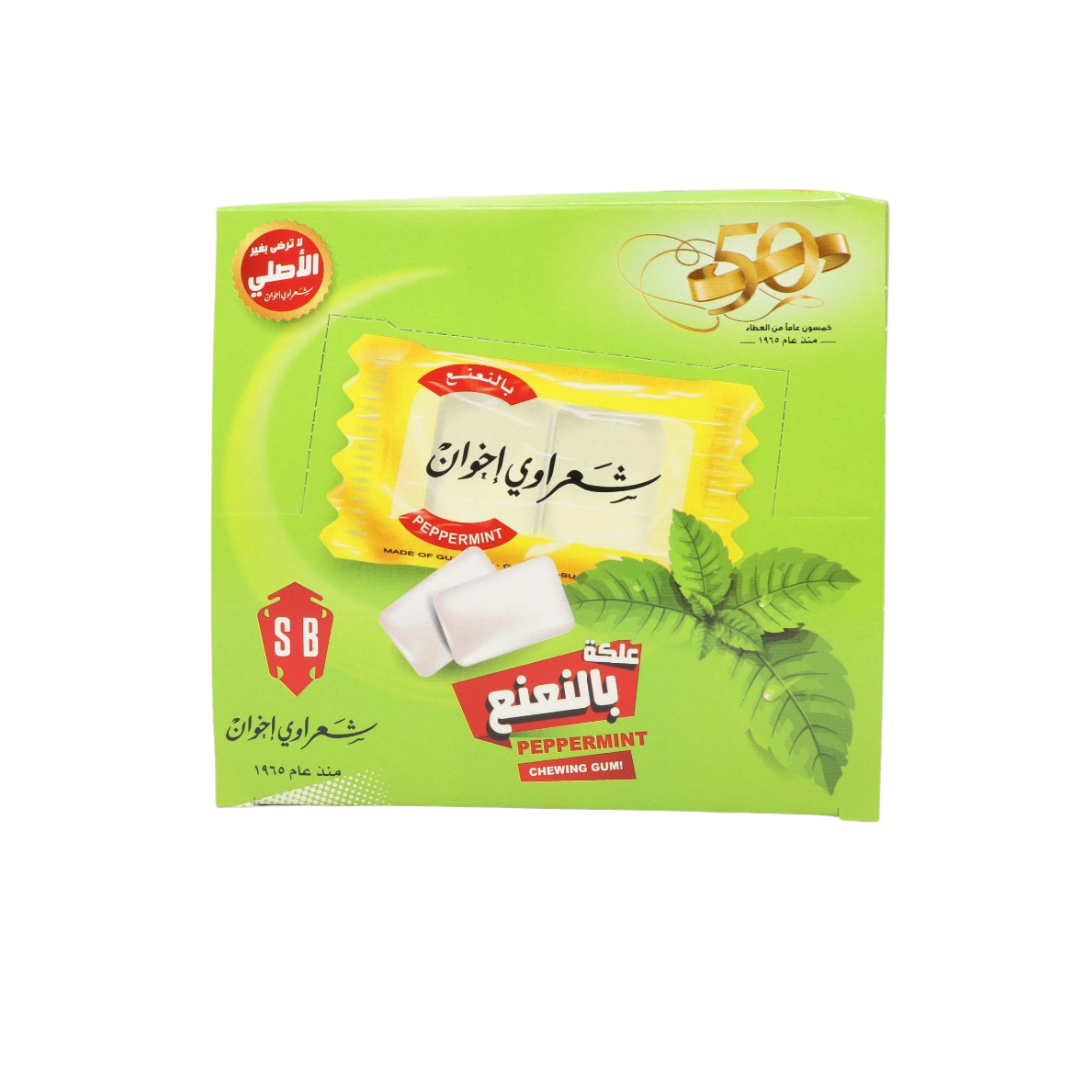 GM0105 - Sharawi Peppermint Gum Mastic 24 x 100