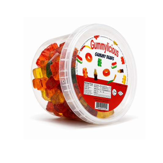 GM09A – Gummylicious Gummy Bears Halal 18 x 300 g