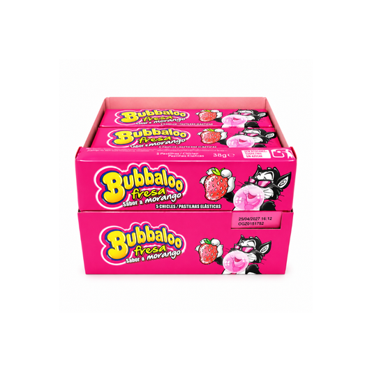 GM102 - Bubbaloo Strawberry Stick 18 x 38g