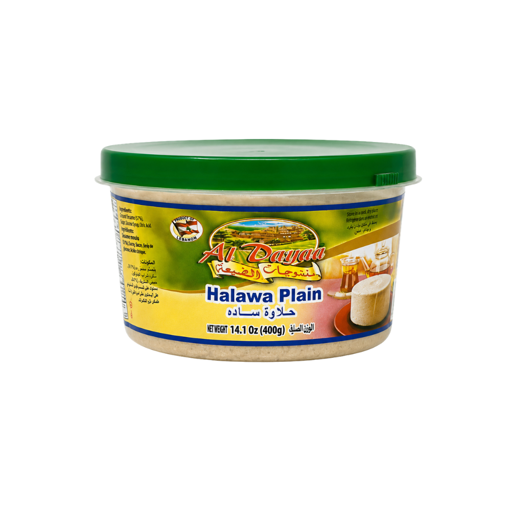 HV0102 – Al Dayaa Halawa Plain Halva 12 x 14.1 oz (400g)
