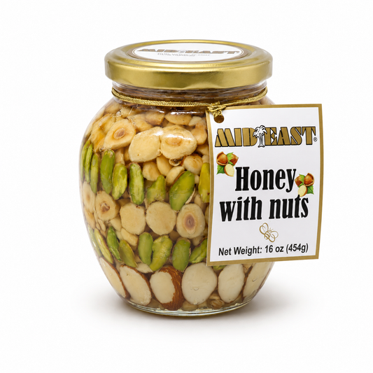 HY0101 - M.E. Honey With Nuts 12 x 454 g