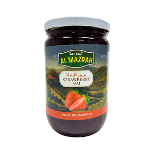 J0103 - Al Mazrah Strawberry Jam 12 x 800 gr