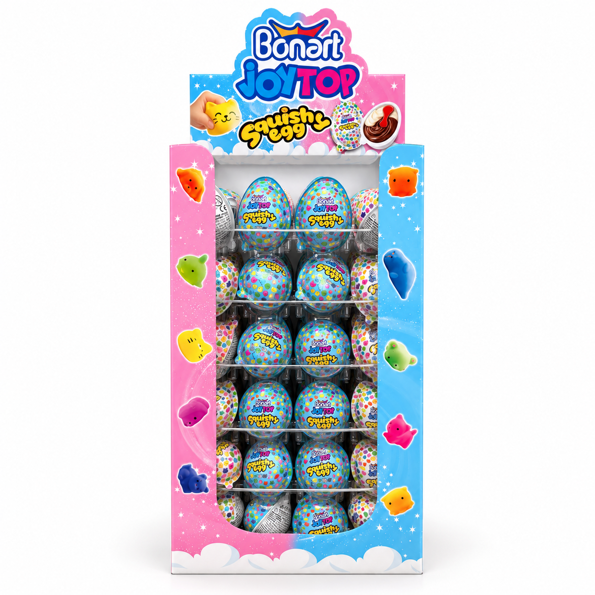(A) New - Joy Top Squishy Egg