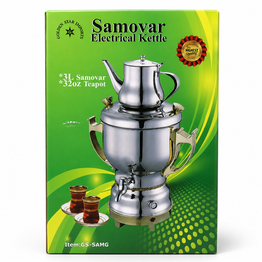 KW90AA - Samovar 3 L S/S Electrical Teakettle (Gold)