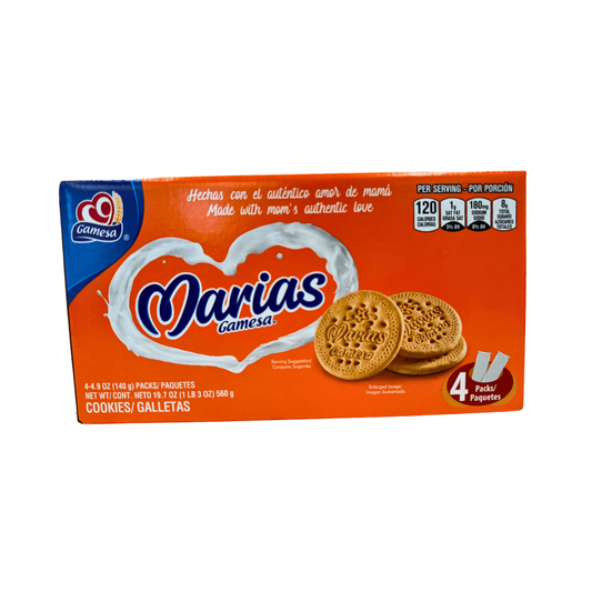 LCB01B - Gamesa Marias Cookies Box 12 x 19.7