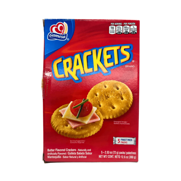 LCB0801 - Gamesa Sabrosas (Crackets) 12/12.6 oz (360gr)