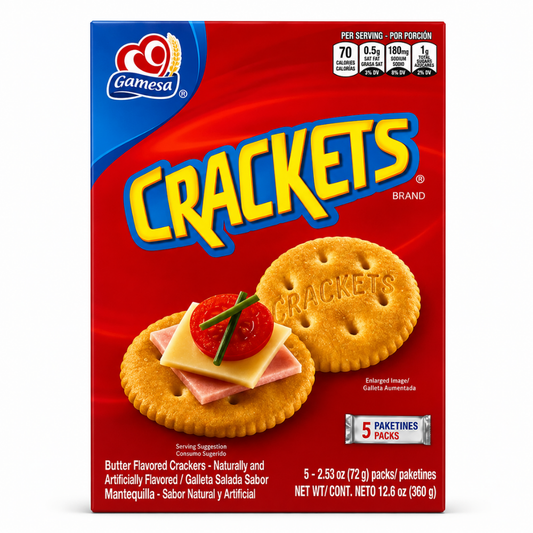 LCB0801 - Gamesa Sabrosas (Crackets) 12 x 360 g