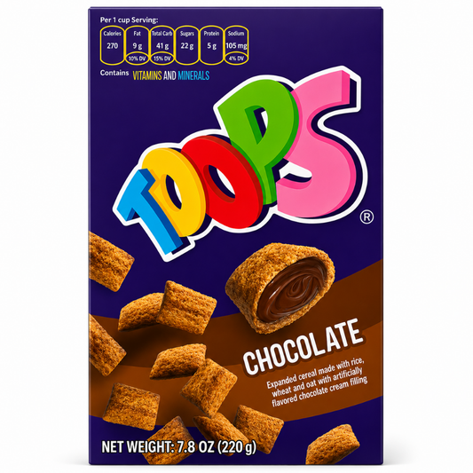 LCB1002 - Toops Chocolate Cereal 12 x 220 g