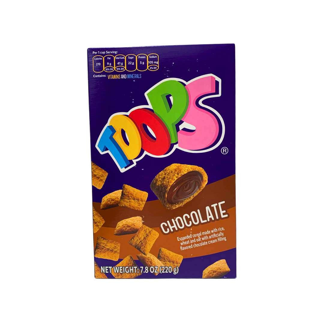 LCB1002 - Toops Chocolate Cereal 12 x 7.8 OZ