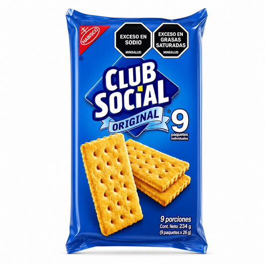 LCB1003 - Club Social Original Biscuits 24 x 216 g x 9 pcs