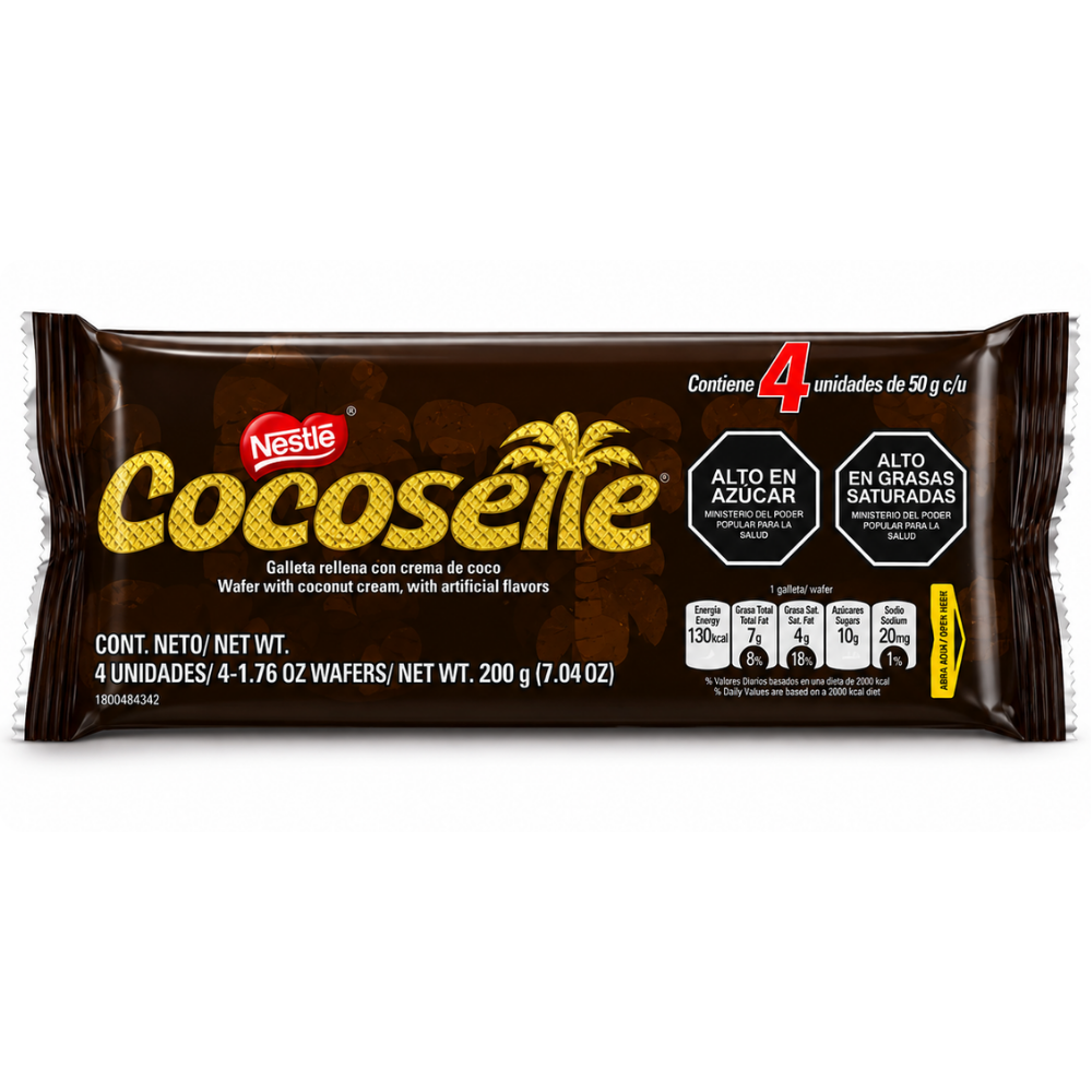 LCB1101 - Nestle Cocosette Wafer 60 x ( 4 x 50 gr)
