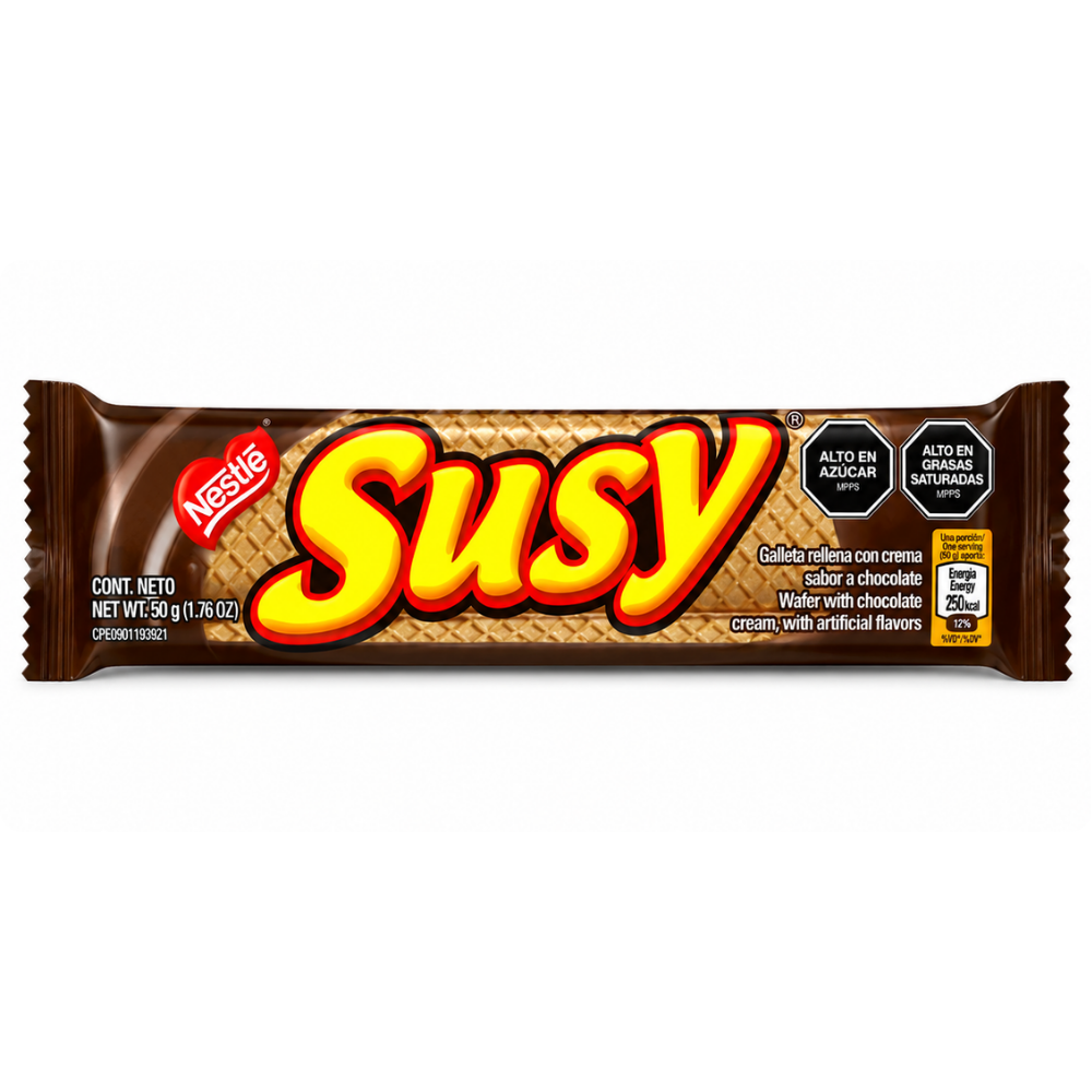 LCB1103 - Nestle Susy wafer 18 x 50 gr (1.76 oz)
