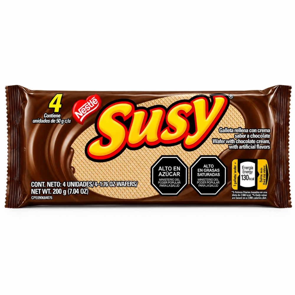 LCB1103 - Nestle Susy wafer 18 x 50 gr (1.76 oz)