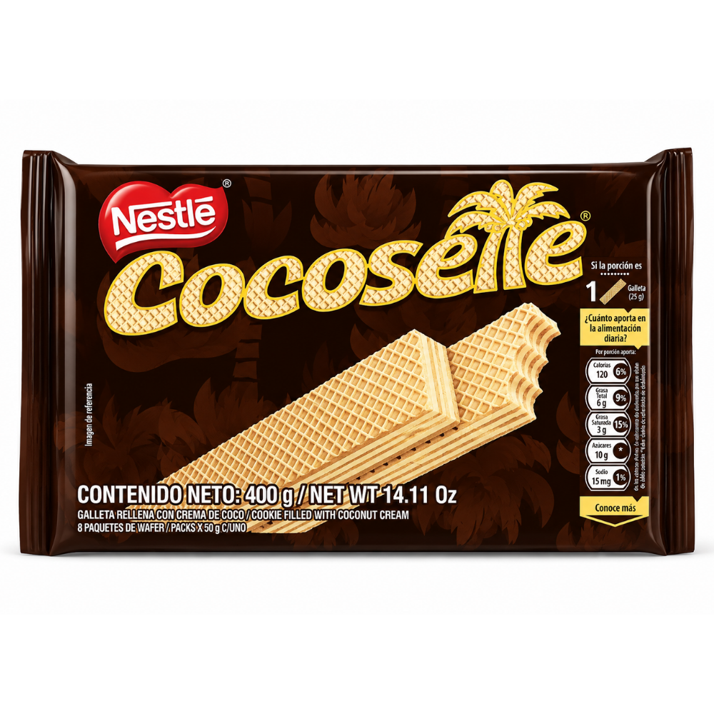 LCB1104 -  Nestle Cocosette Wafer 12 x 14.11 Oz (400g)