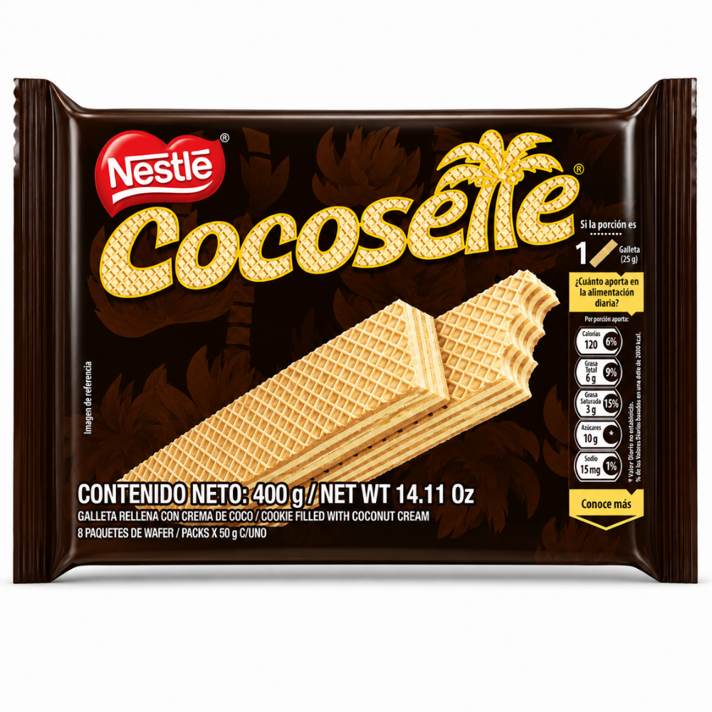 LCB1104 -  Nestle Cocosette Wafer 12 x 14.11 Oz (400g)