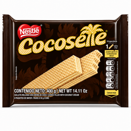 LCB1104 -  Nestle Cocosette Wafer 12 x 14.11 Oz (400g)
