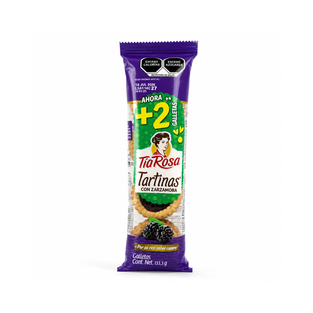 LCB1206 - Gallitas Tartinas Con Zarzamora  26 x 133.3 gr