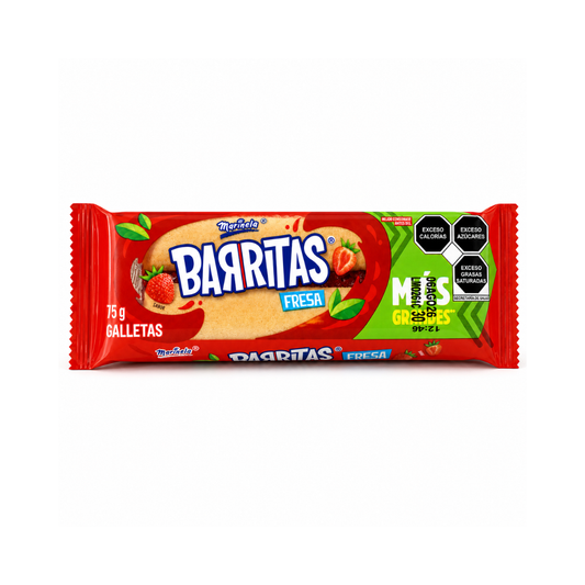 LCB1208 - Barritas Fresa 50 x 75 gr