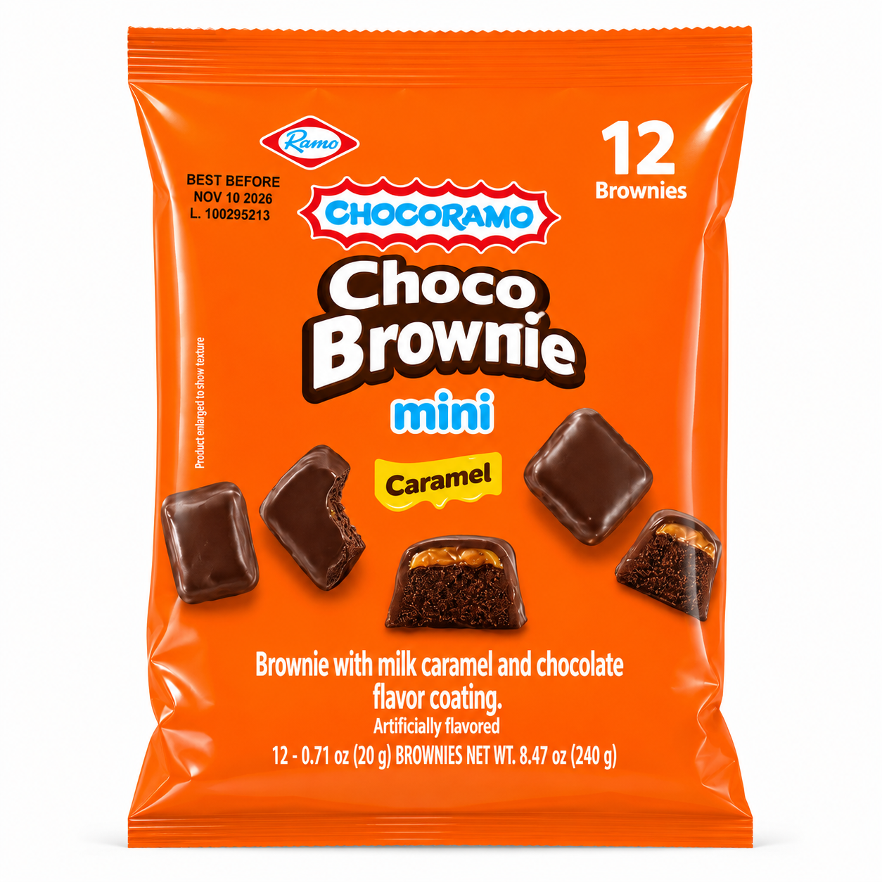 LCB2201 - Ramo Chocoramo Choco Brownie Mini 6 x 8.47 Oz (240g)