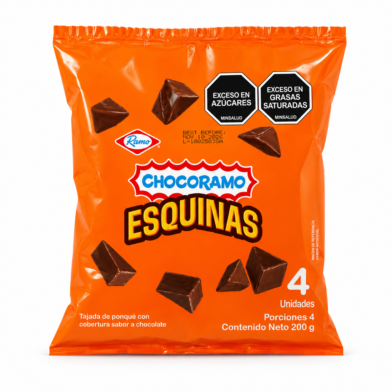 LCB2203 - Ramo Chocoramo Esquinas  8 x 200 g