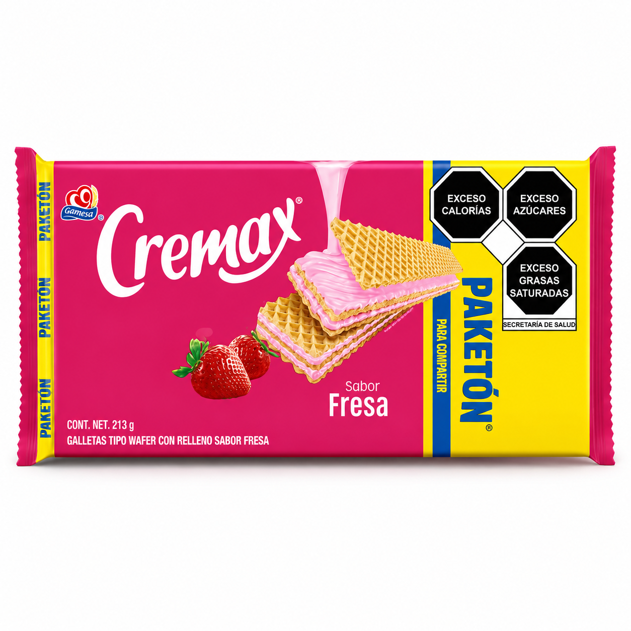 LCB2401 - Gamesa Cremax Fresa 8 x 213 g